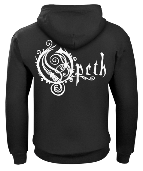 bluza OPETH - LOGO rozpinana, z kapturem