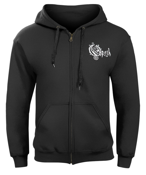 bluza OPETH - LOGO rozpinana, z kapturem