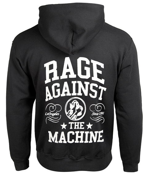 bluza RAGE AGAINST THE MACHINE - SINCE 1991 LOS ANGELES rozpinana, z kapturem