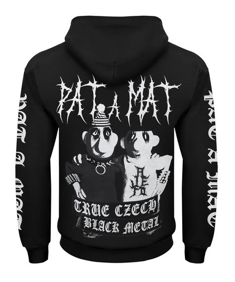 bluza SĄSIEDZI (PAT A MAT) - TRUE CZECH BLACK METAL rozpinana z kapturem