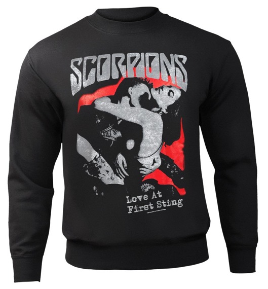 bluza SCORPIONS - LOVE AT FIRST STING, bez kaptura