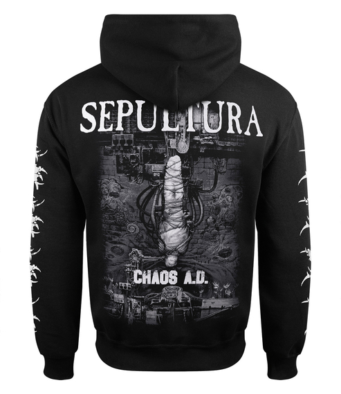 bluza SEPULTURA - CHAOS A.D. rozpinana z kapturem