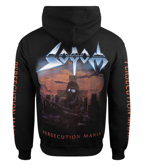 bluza SODOM - PERSECUTION MANIA rozpinana z kapturem