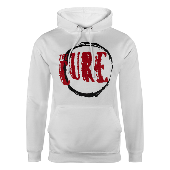 bluza THE CURE - CIRCLE LOGO, kangurka z kapturem