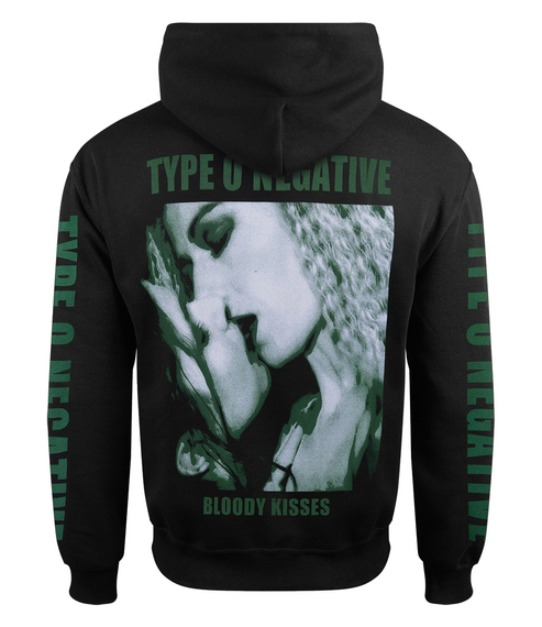 bluza TYPE O NEGATIVE - BLOODY KISSES rozpinana z kapturem