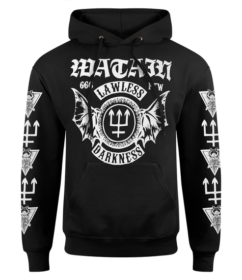 bluza WATAIN - BLACK METAL MILITIA kangurka z kapturem