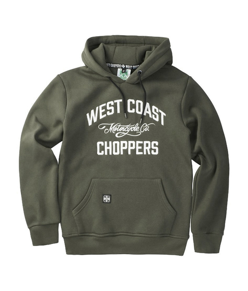 bluza WEST COAST CHOPPERS - MOTORCYCLE CO. kangurka z kapturem