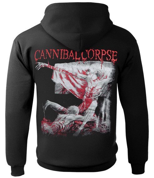 bluza kangurka CANNIBAL CORPSE - TOMB OF THE MUTILATED (EXPLICIT) z kapturem