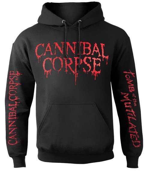 bluza kangurka CANNIBAL CORPSE - TOMB OF THE MUTILATED (EXPLICIT) z kapturem