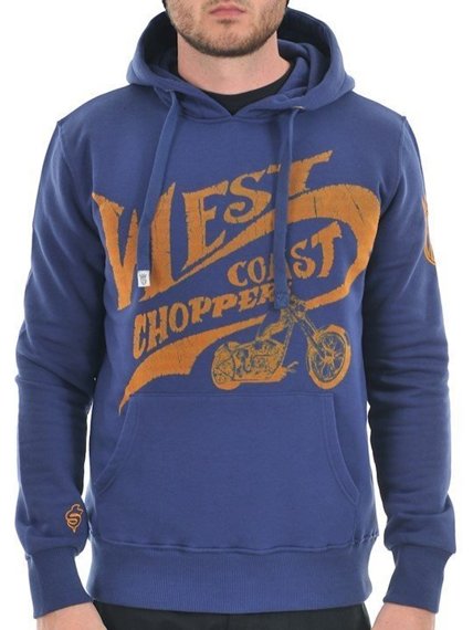 bluza kangurka WEST COAST CHOPPERS - CHOPPERS FOR LIFE navy