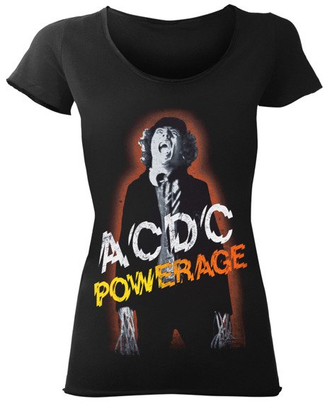 bluzka damska AC/DC - POWERAGE czarna