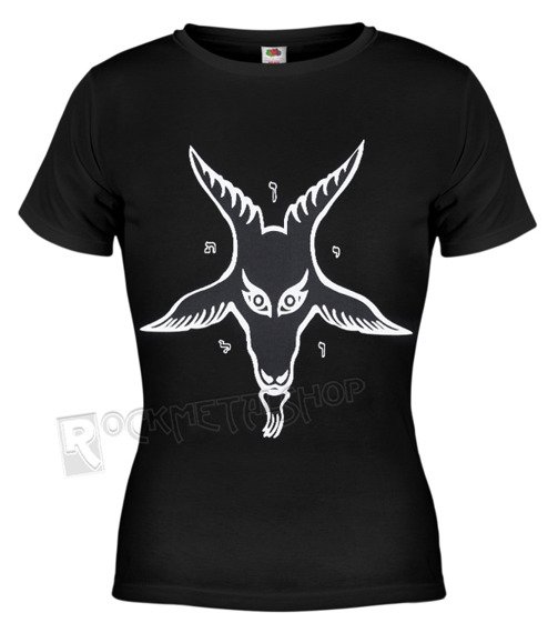 bluzka damska AMENOMEN - BAPHOMET (OMEN050DA BLACK)