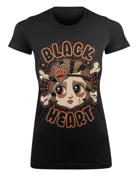 bluzka damska BLACK HEART - BETTY