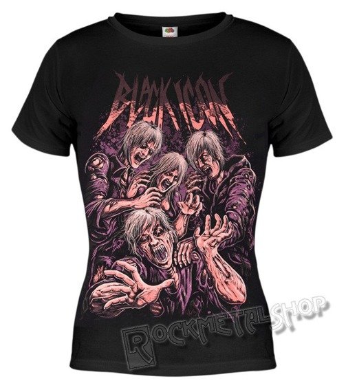 bluzka damska BLACK ICON - ZOMBIE (DICON095 BLACK)