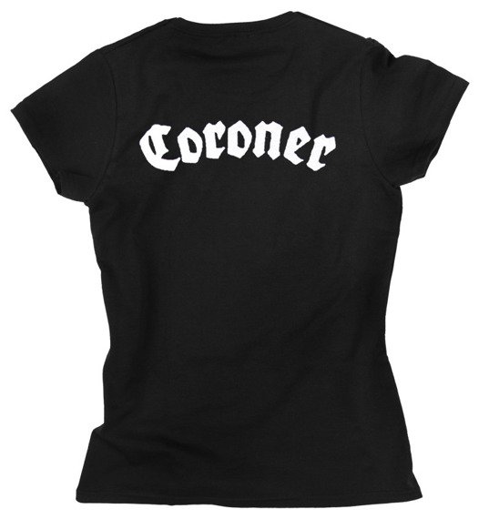 bluzka damska CORONER - SKULL