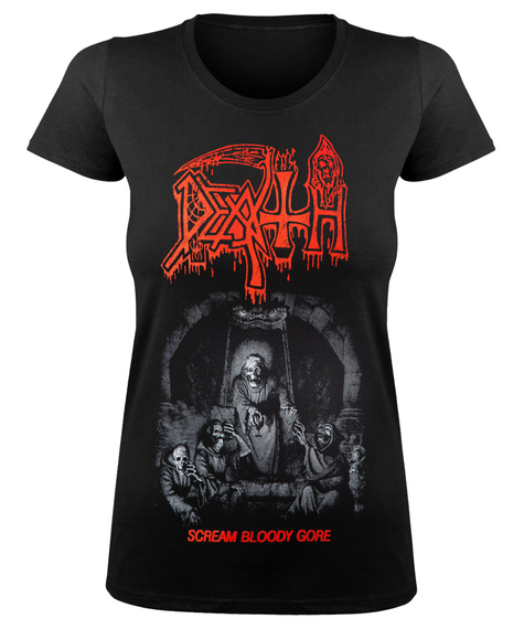 bluzka damska DEATH - SCREAM BLOODY GORE