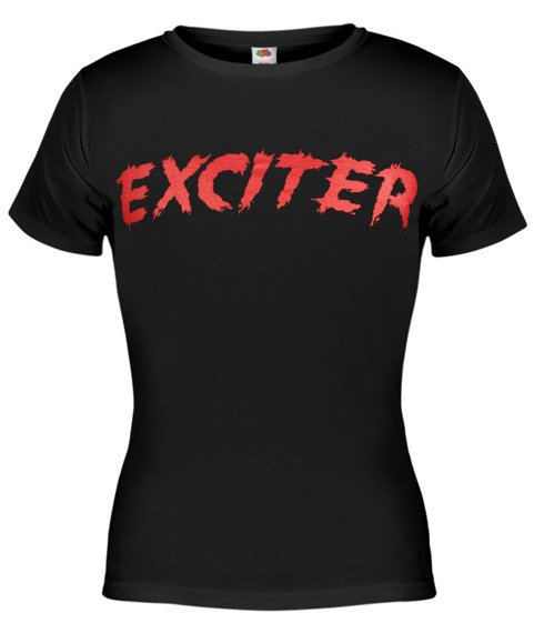 bluzka damska EXCITER - RED LOGO