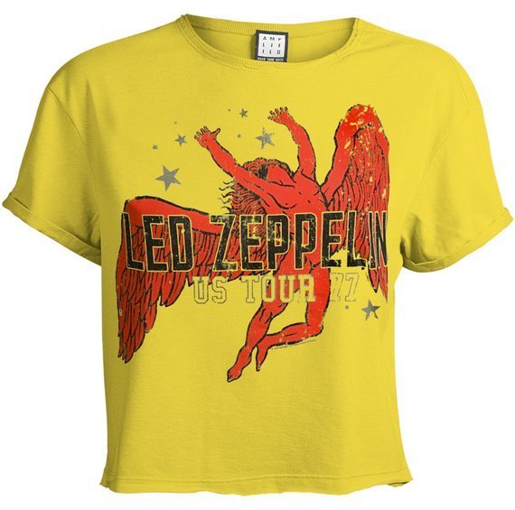 bluzka damska LED ZEPPELIN - ICARUS, CROP TOP