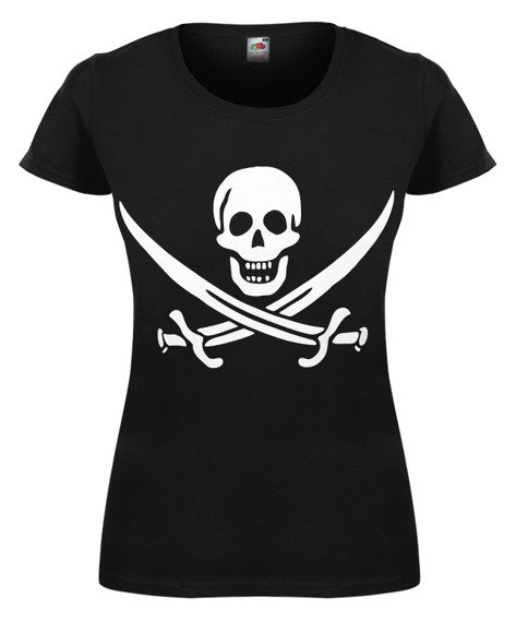 bluzka damska PIRATE SKULL