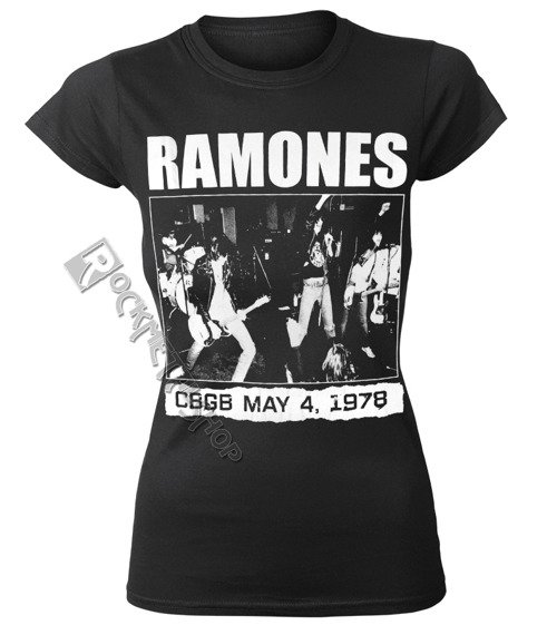 bluzka damska RAMONES - CBGB 1978