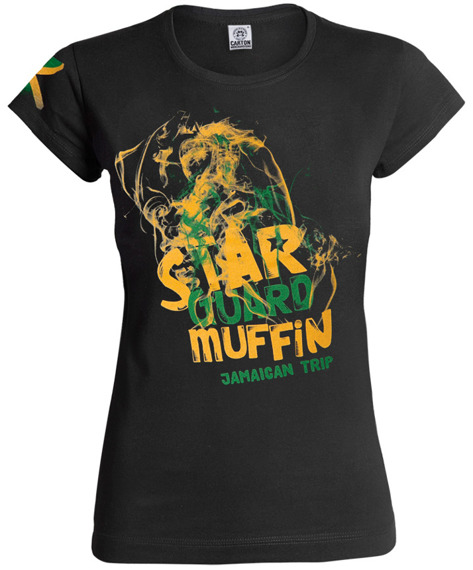 bluzka damska STAR GUARD MUFFIN - JAMAICAN TRIP SMOKE