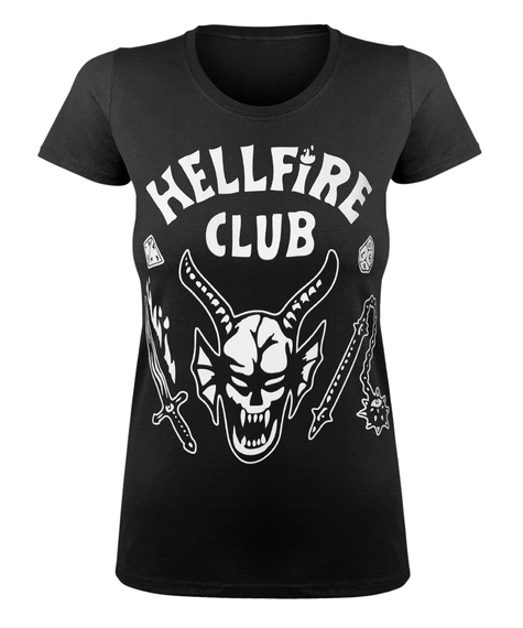 bluzka damska STRANGER THINGS - HELLFIRE CLUB