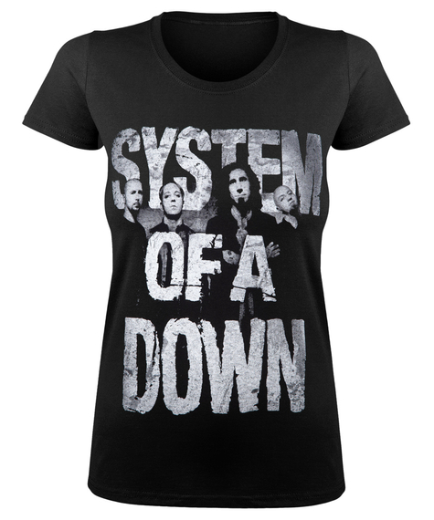 bluzka damska SYSTEM OF A DOWN - BAND