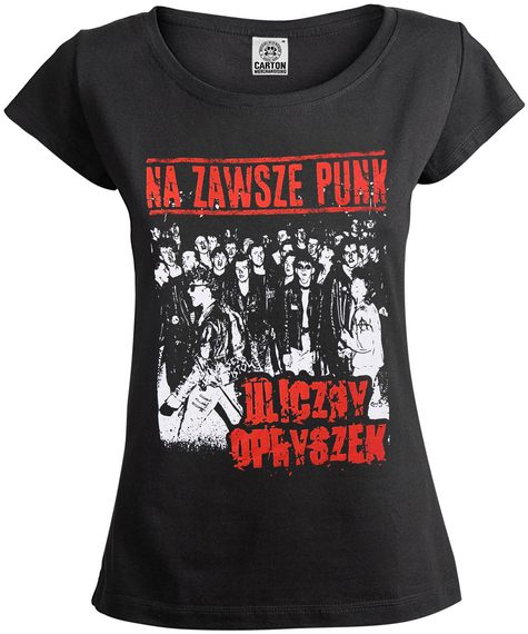 bluzka damska ULICZNY OPRYSZEK - NA ZAWSZE PUNK