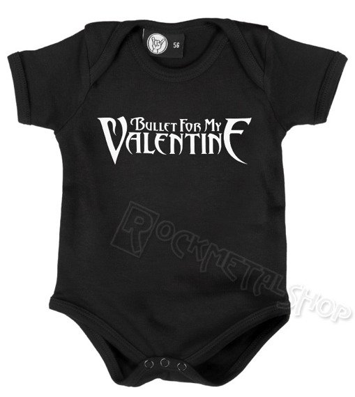 body dziecięce BULLET FOR MY VALENTINE - LOGO czarne