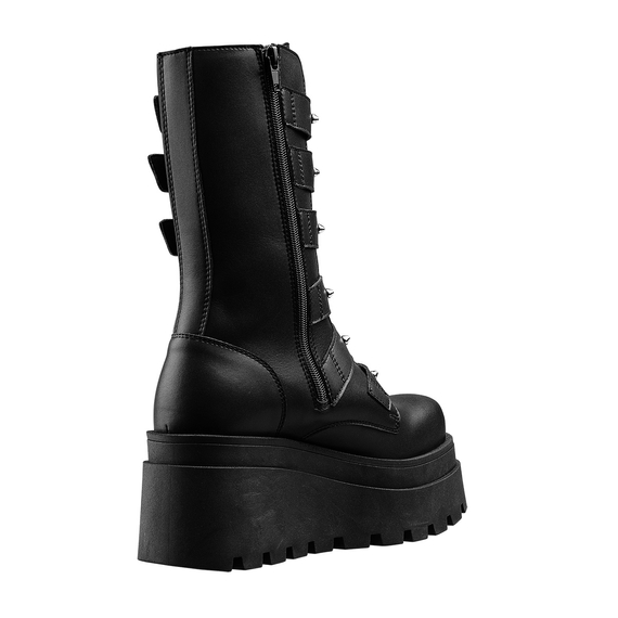 botki damskie ALTERCORE czarne (COMO VEGAN BLACK)