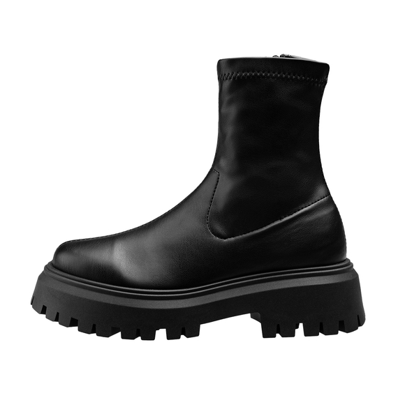 botki damskie ALTERCORE czarne (PELIN BLACK)