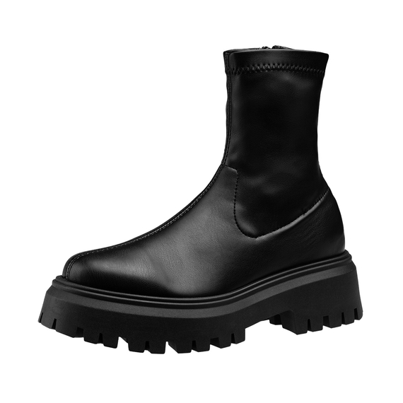 botki damskie ALTERCORE czarne (PELIN BLACK)