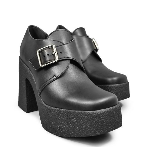 botki damskie ALTERCORE czarne (RACHEL VEGAN BLACK)