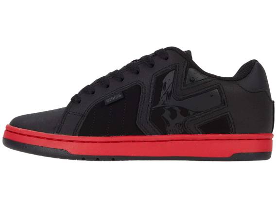 buty METAL MULISHA - ETNIES FADER 2 BLACK RED BLACK