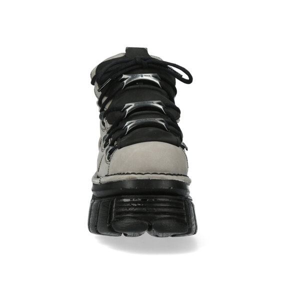 buty NEW ROCK ALASKA PERLA, NOBUCK NEGRO, TOWER NEGRO E14 + LATERAL [M-106-C96]