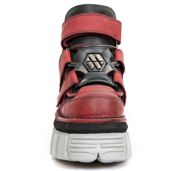 buty NEW ROCK ALASKA ROJO, ITALI NEGRO, TOWER PERLA LATERAL + E14 NEGRA [M.285-S39]