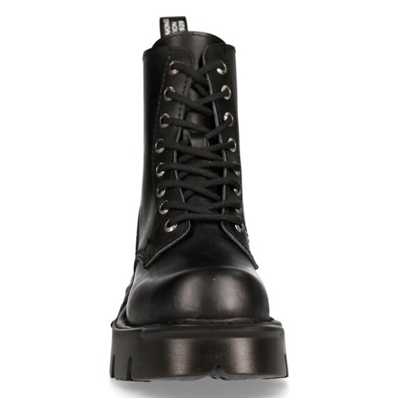 buty NEW ROCK ANILIN NEGRO, REACTOR NEGRO + LATERAL (SIN FORRO SIN CREMALLERA) HORMA MILI 959 [M-MILI084N-S3]