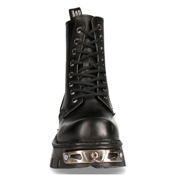 buty NEW ROCK ANILIN NEGRO, REACTOR NEGRO TOBERAS (SIN FORRO SIN CREMALLERA) [M.MILI084N-S4]