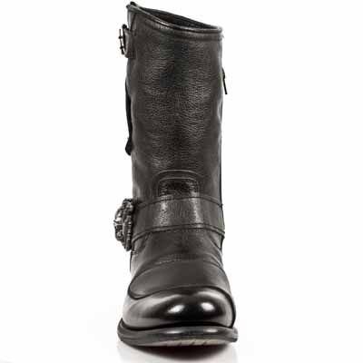 buty NEW ROCK BUFALO NEGRO, ITALI NEGRO, SUELA SPAY MIEL Hª BKT 710 M.GY07