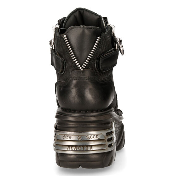 buty NEW ROCK CRUST NEGRO, ITALI NEGRO GRABADO DIAMANTE, TURBO N [M.1065-S1]