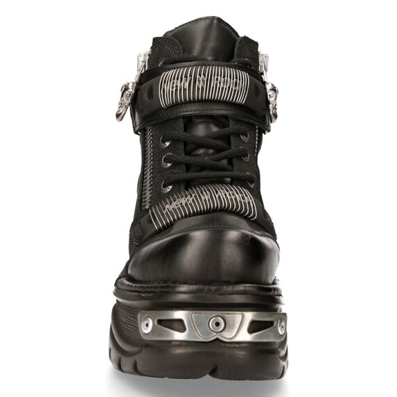 buty NEW ROCK CRUST NEGRO, ITALI NEGRO GRABADO DIAMANTE, TURBO N [M.1065-S1]