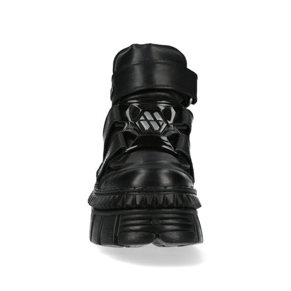 buty NEW ROCK CRUST NEGRO NEGRO, TOWER CASCO NEGRO + lateral + PICOS NEGRO [M-WALL285-S3]