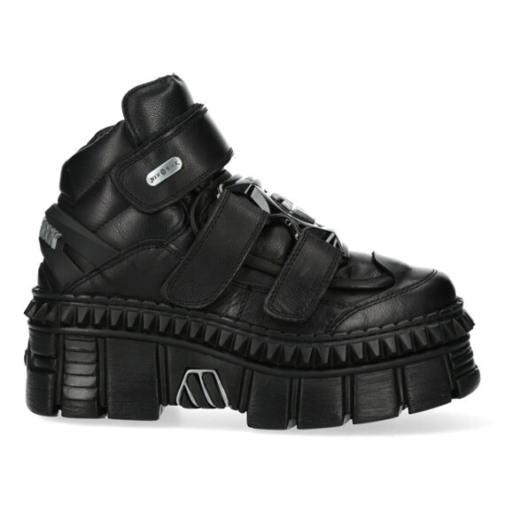 buty NEW ROCK CRUST NEGRO NEGRO, TOWER CASCO NEGRO + lateral + PICOS NEGRO [M-WALL285-S3]