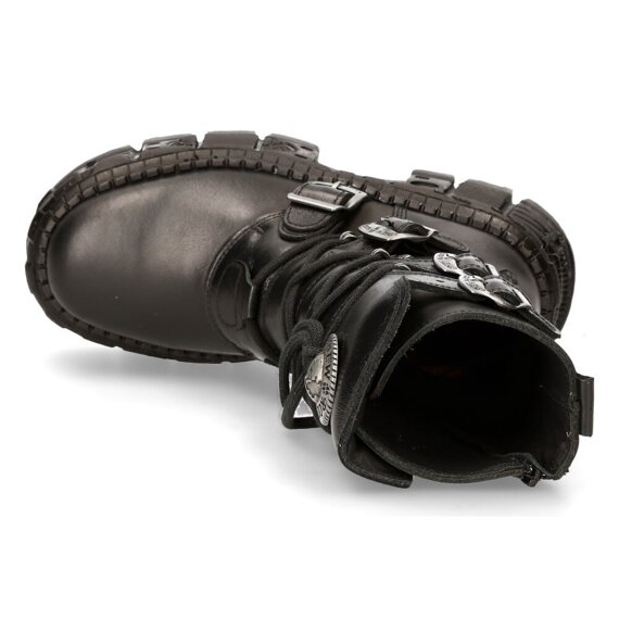 buty NEW ROCK CRUST NEGRO, TANK CASCO NEGRO, sin herrejes [M-WALL373-S1]