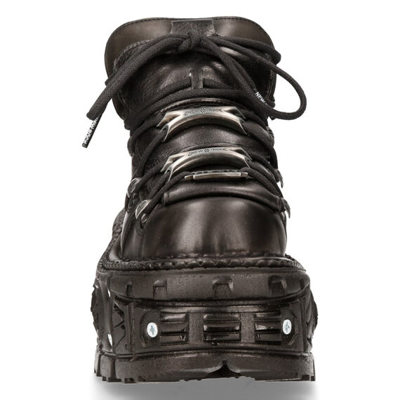 buty NEW ROCK ITALI NEGRO, NOMADA NEGRO, IMPERFECT TANK NEGRO TORNILLOS [M-TANK106-C2]