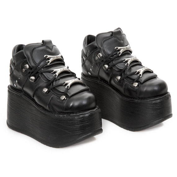 buty NEW ROCK ITALI NEGRO, NOMADA NEGRO, MARTE NEGRO [M-EP106-S1]