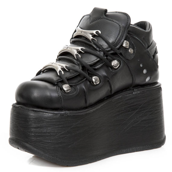 buty NEW ROCK ITALI NEGRO, NOMADA NEGRO, MARTE NEGRO [M-EP106-S1]