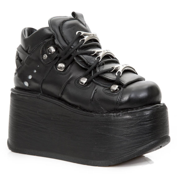 buty NEW ROCK ITALI NEGRO, NOMADA NEGRO, MARTE NEGRO [M-EP106-S1]