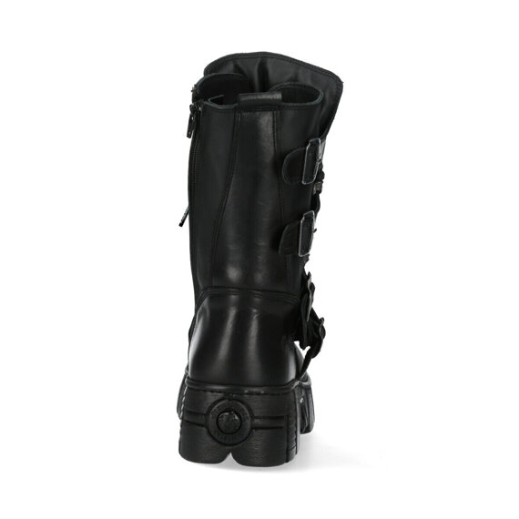 buty NEW ROCK ITALI NEGRO NOMADA NEGRO, TOWER CASCO NEGRO LATERAL [M-WALL373-S7]