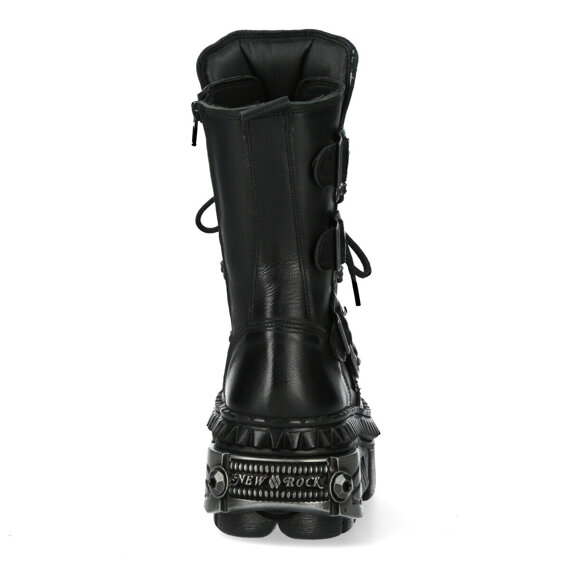 buty NEW ROCK ITALI NEGRO NOMADA NEGRO, TOWER CASCO NEGRO  [ M-WALL373-S8]